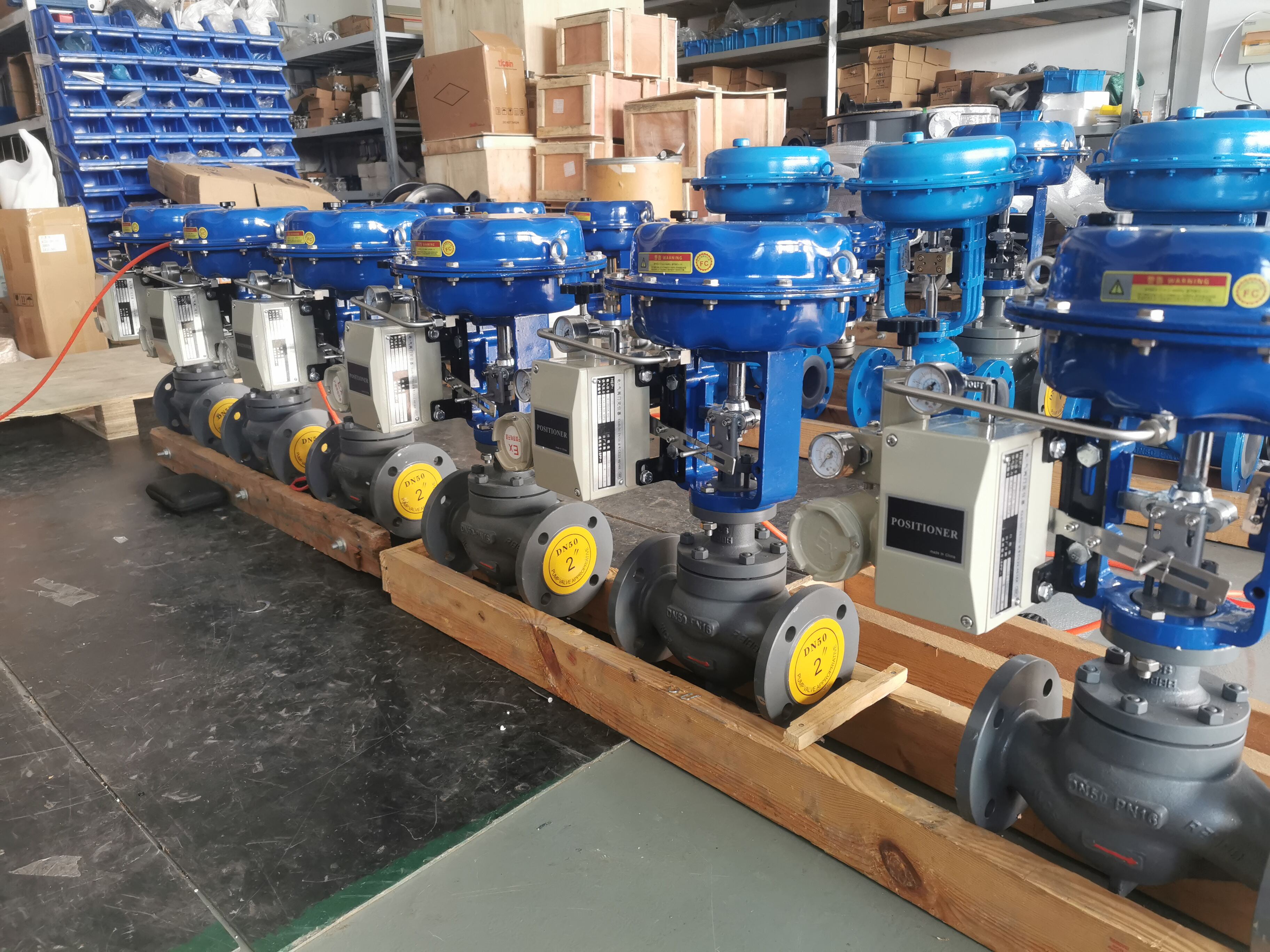 Pneumatic Diaphragm Angle Control Valve