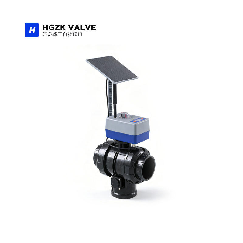 Solar Electric 3-Way Plastic Ball Valve
