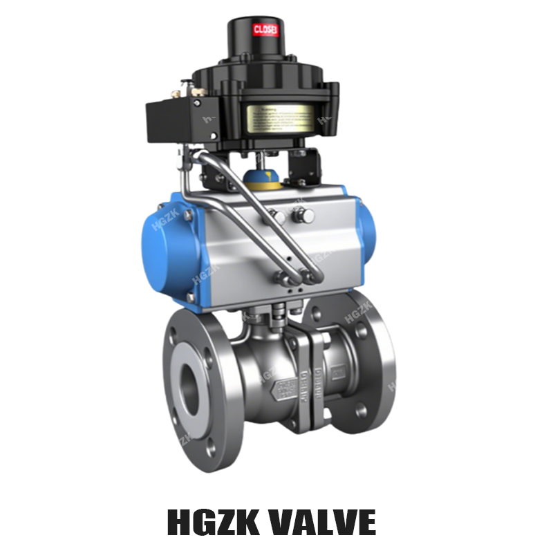Pneumatic Fluorine Lined Ball Valve