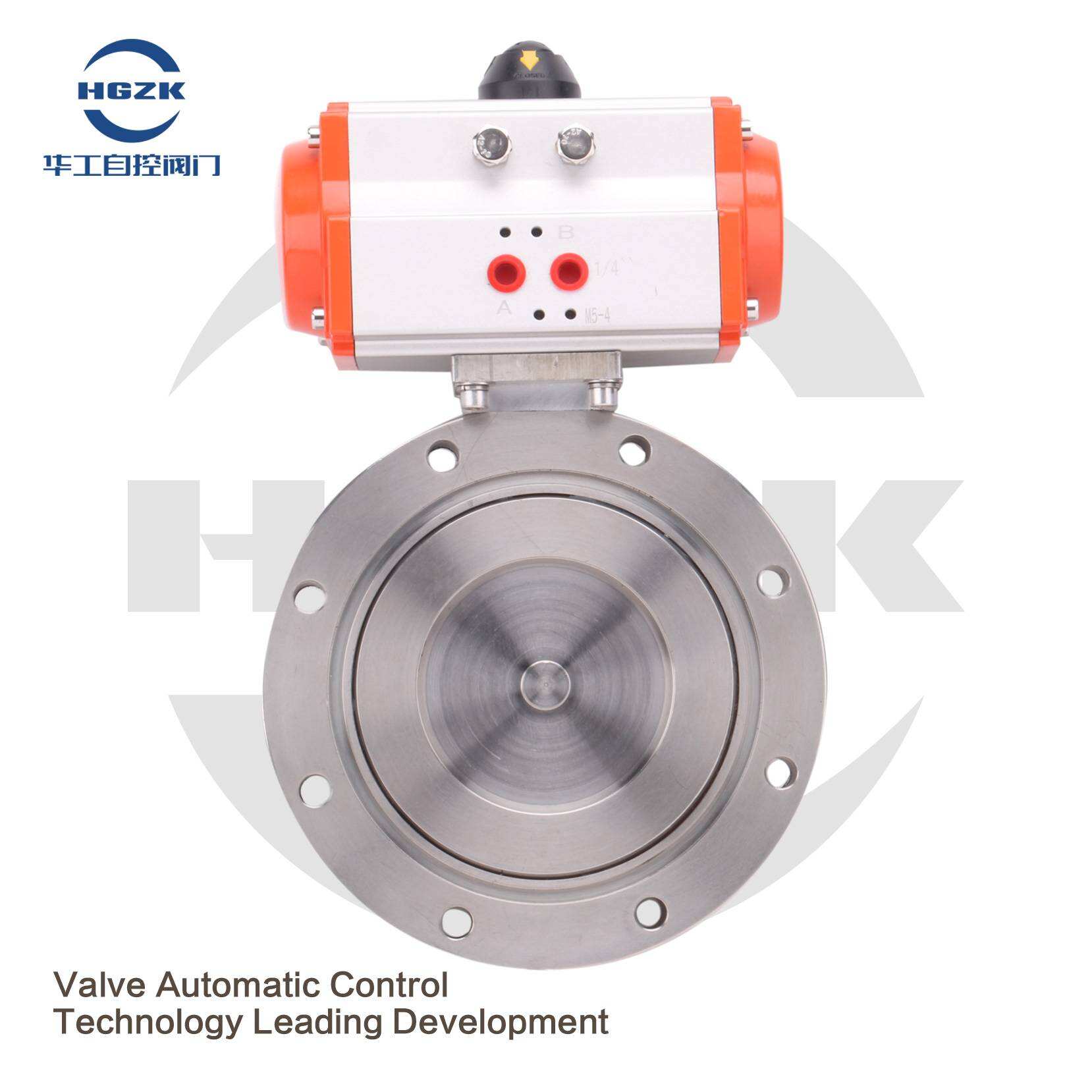 PDV-2PPH Pneumatic Negative Pressure High Vacuum Butterfly Valve