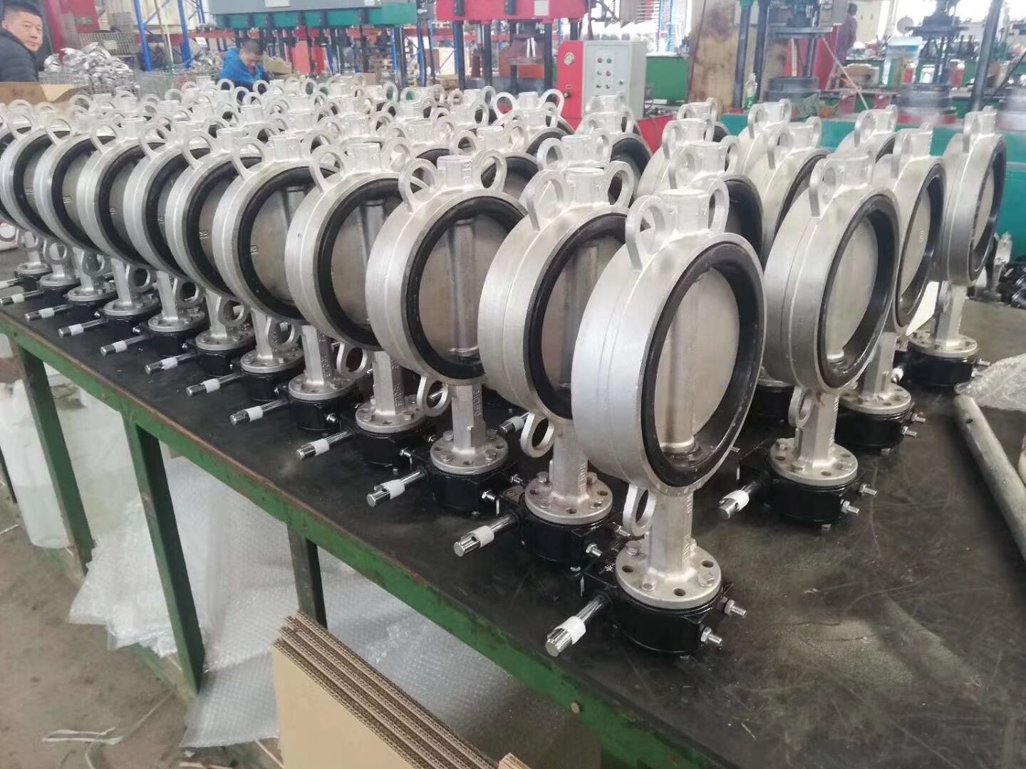 Turbine Stainless Steel Wafer Butterfly Valve D371X-10P/16P