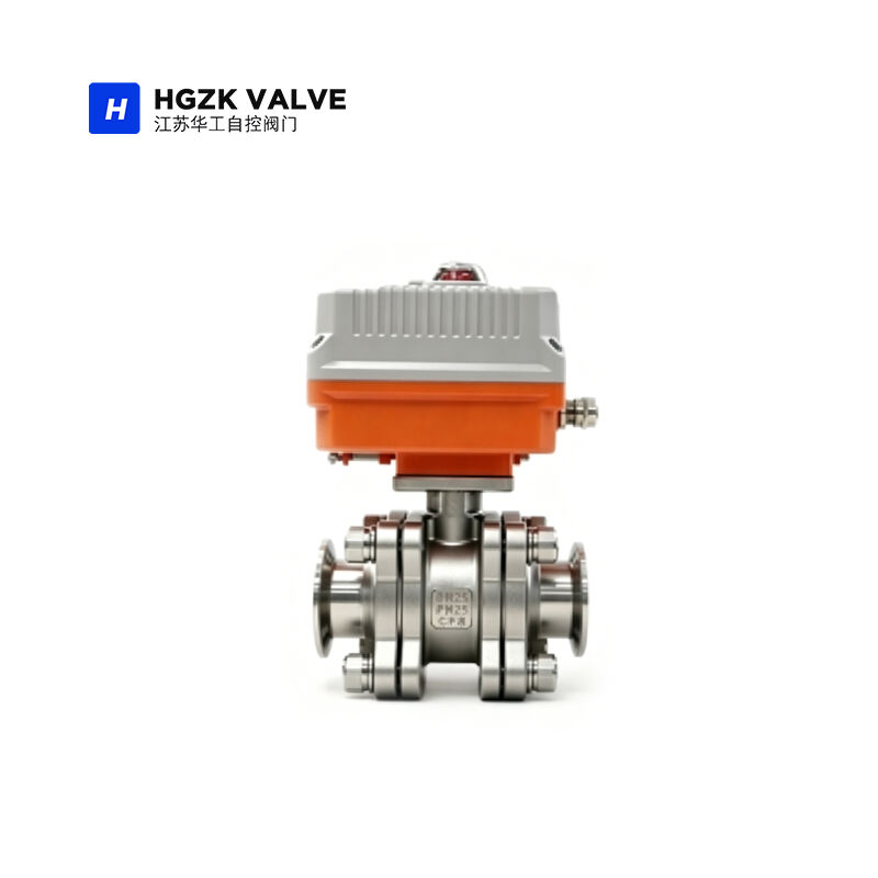 3-Piece Clamp-End Ball Valve