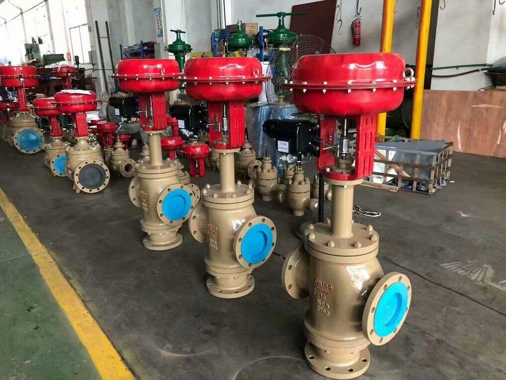Pneumatic Three-way Control Valve