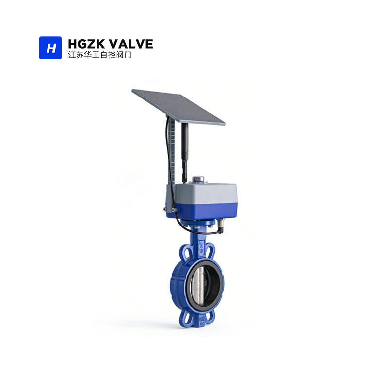 Solar Electric WCB Butterfly Valve