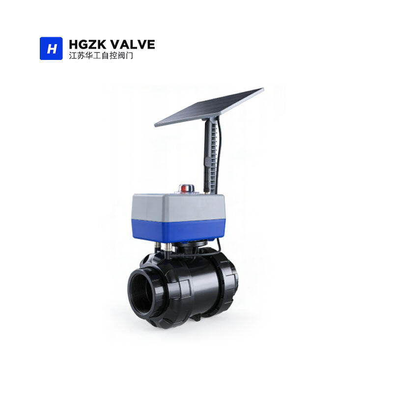 Solar Electric UPVC Double Union Ball Valve