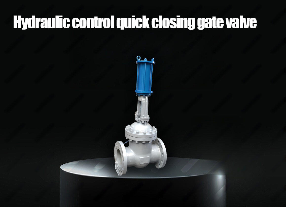 Hydraulic Control Quick Closing Gate Valve With Soft Seal Ductile Iron