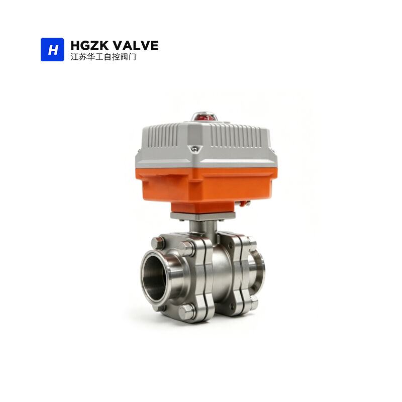 3-Piece Clamp-End Ball Valve