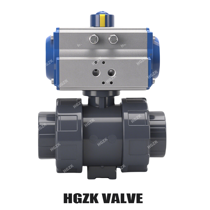 PQV-8UUX Pneumatic UPVC Ball Valve