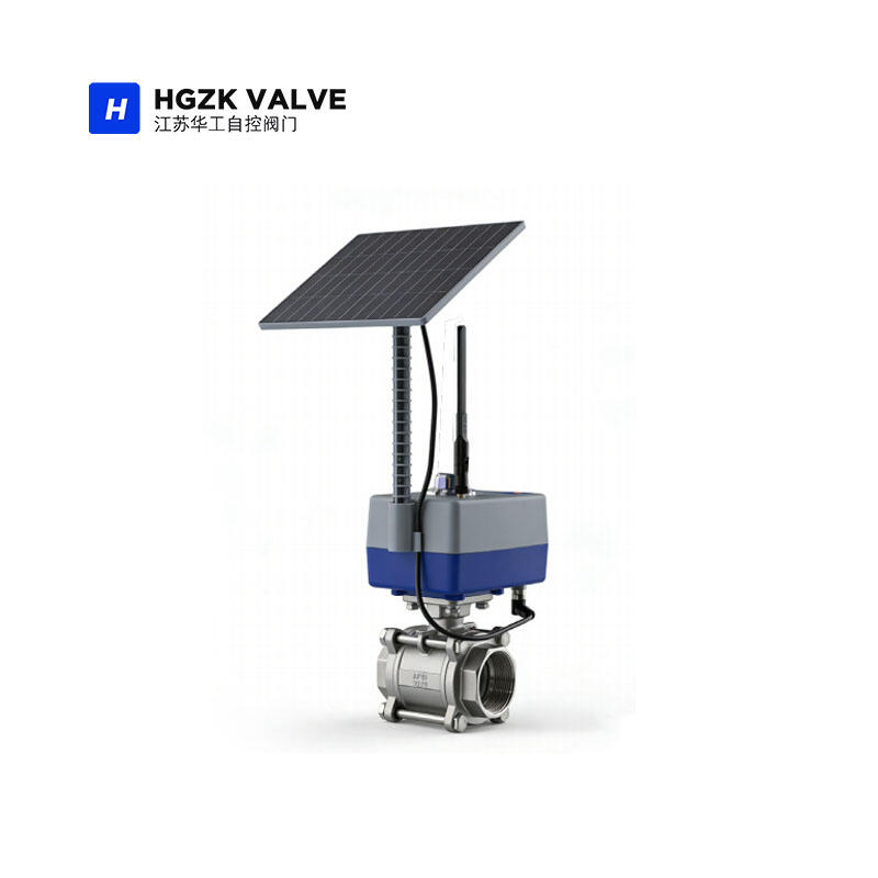 Solar Electric 3-Piece Stainless Steel Ball Valve
