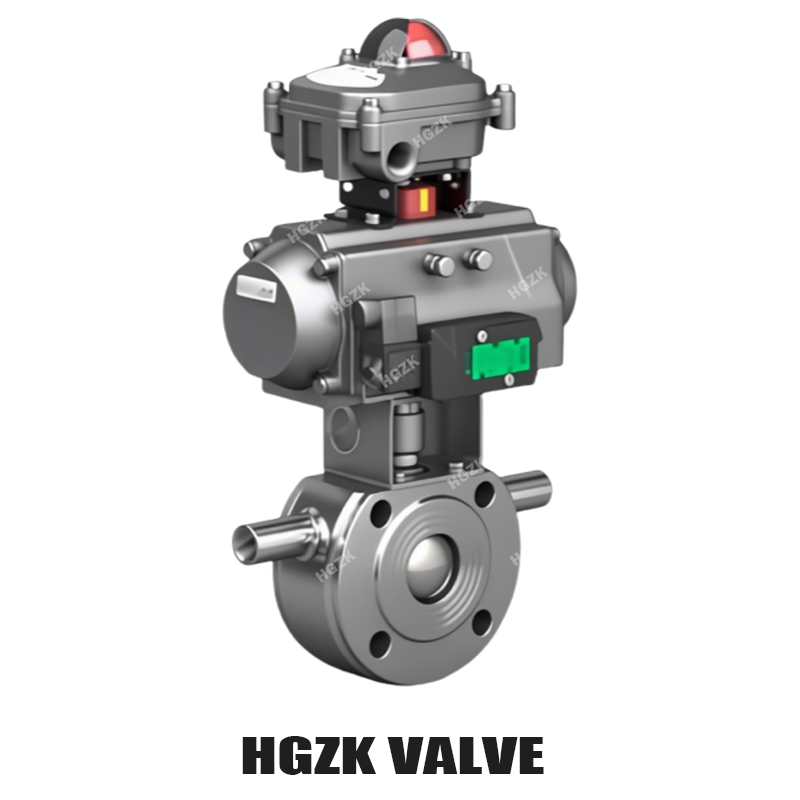 Pneumatic Clamp Type Thin Insulated Ball Valve