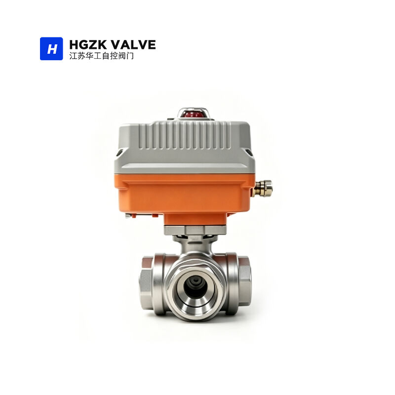 3-Way Threaded Ball Valve