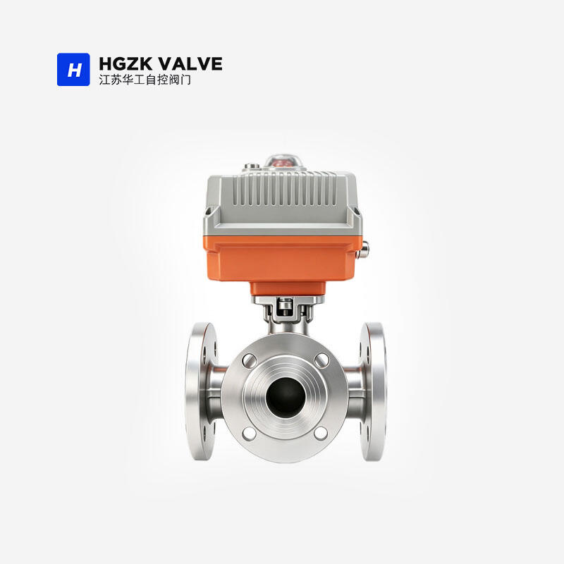 3-Way Flanged Ball Valve