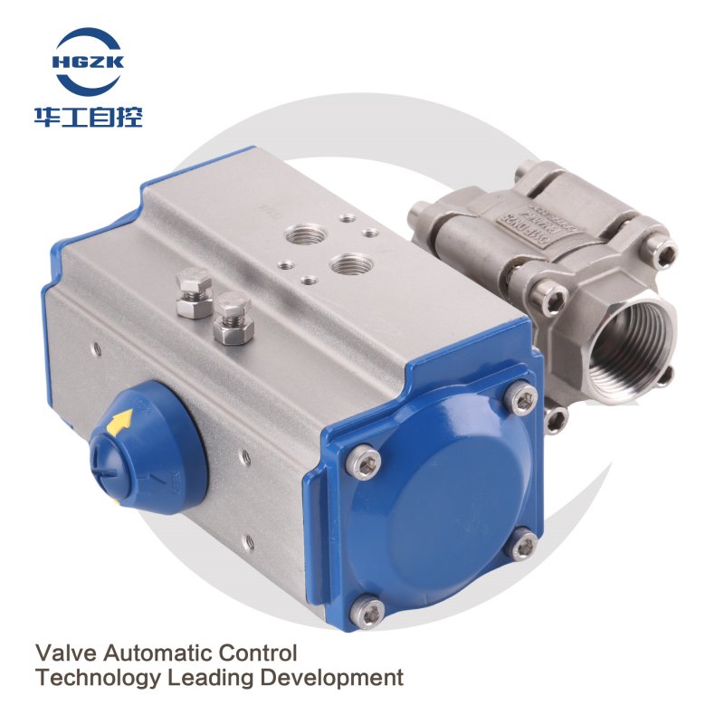PQV-1PPL Pneumatic High Pressure Threaded Ball Valve