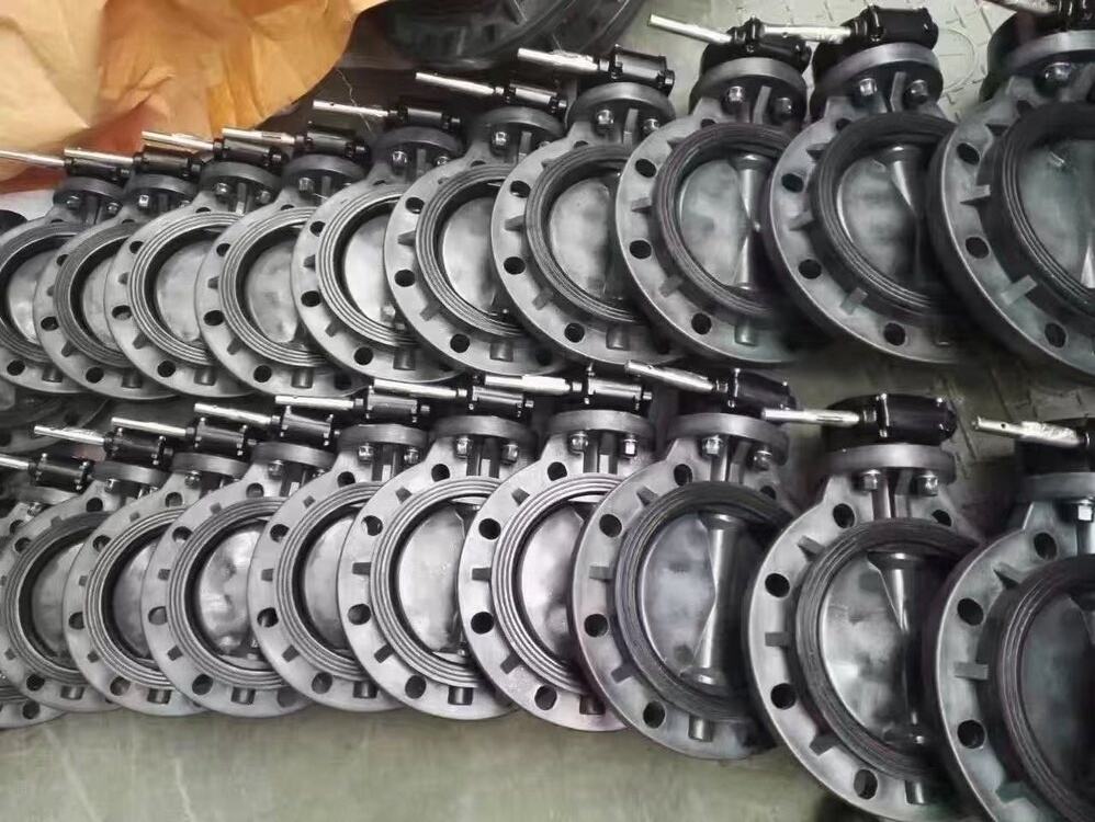 UPVC Turbine Plastic Butterfly Valve