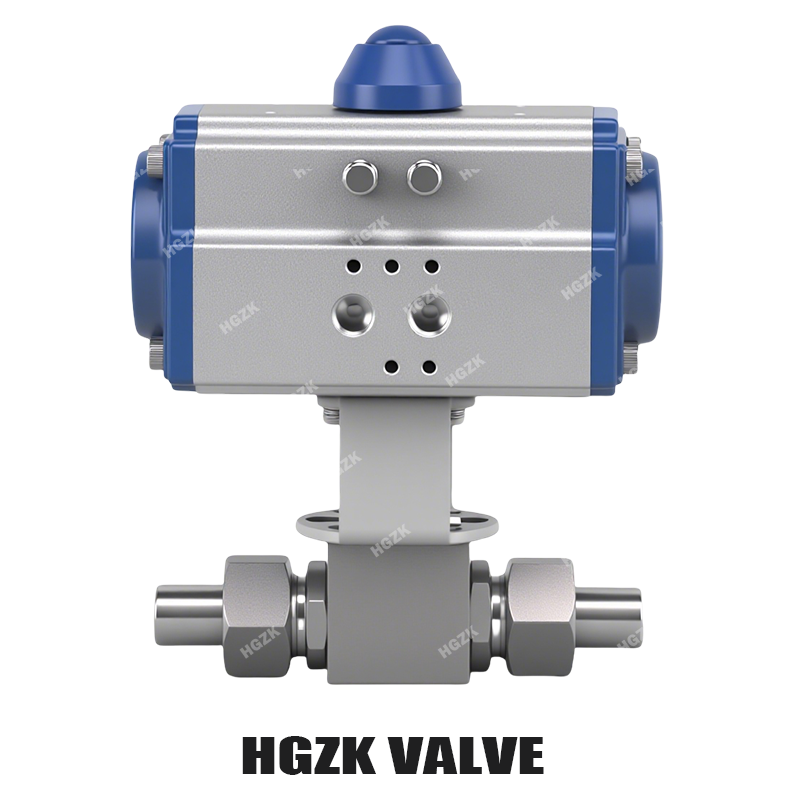 PQV-4PPL Pneumatic High Pressure Ball Valve
