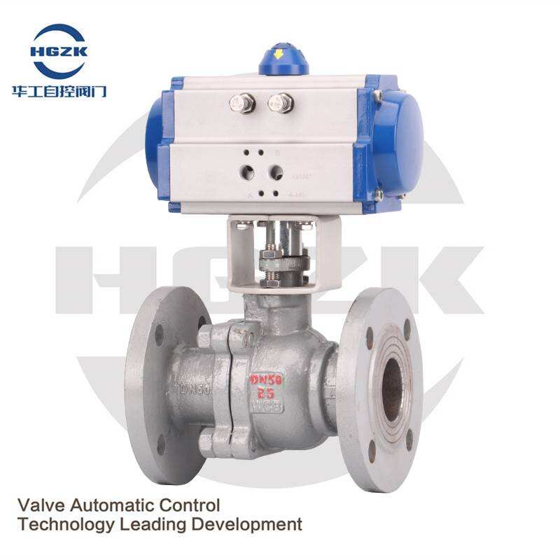 PQV-2CPF Pneumatic Cast Steel Ball Valve