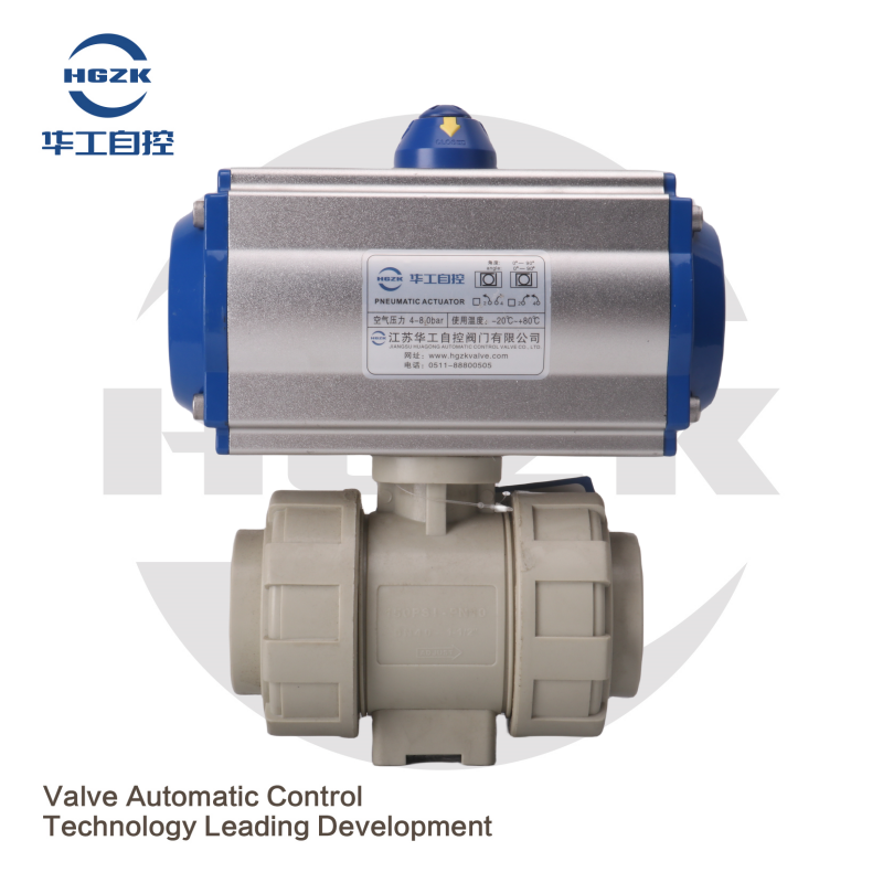 PQV Pneumatic PPH Ball Valve