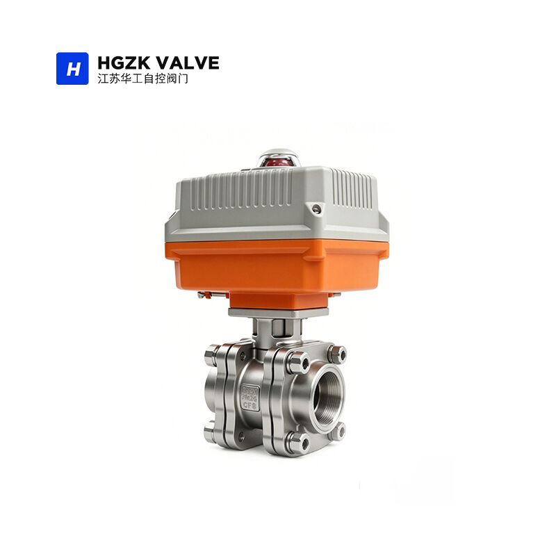 3-Piece Threaded High-Pressure Ball Valve