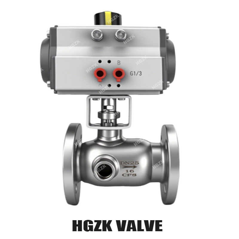 Pneumatic Insulated Ball Valve