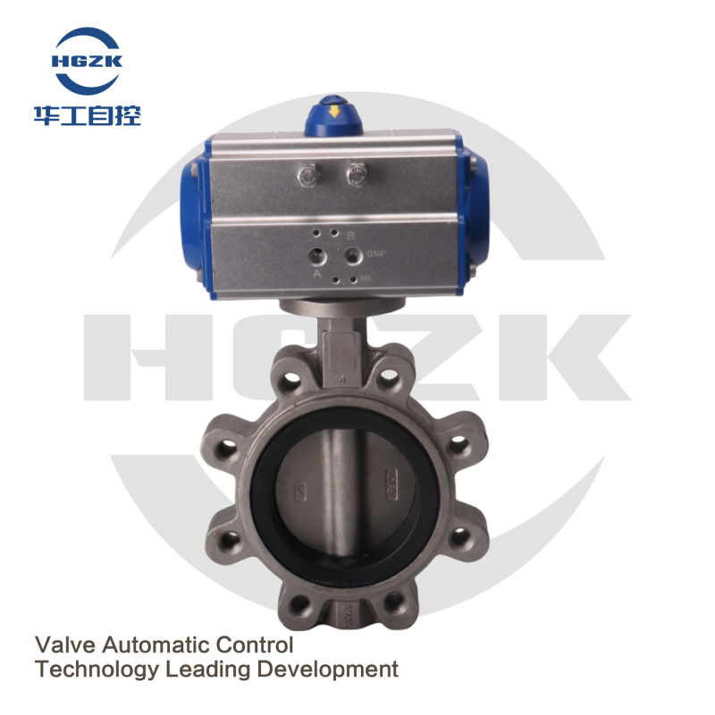 PDV-7QQX ANSI Pneumatic Lug Type Marine Butterfly Valve