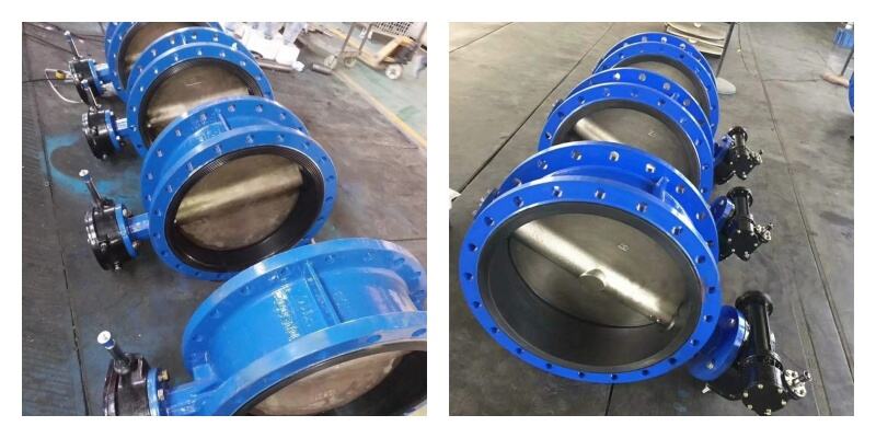 D341-16 Turbine Flange Butterfly Valve
