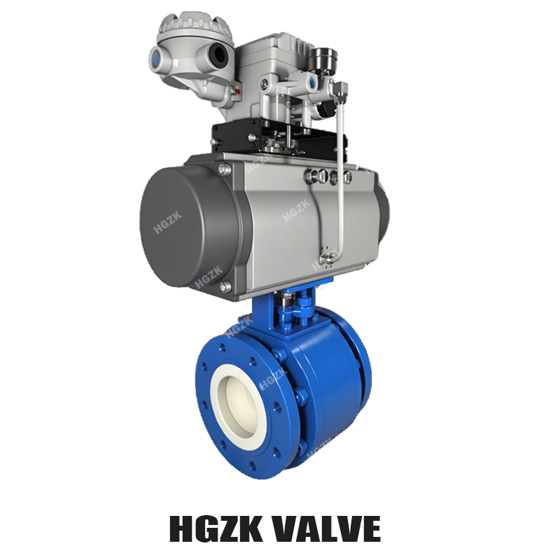 Pneumatic Ceramic Ball Valve