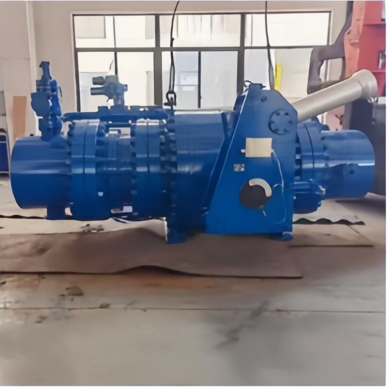 Water turbine inlet heavy hammer hydraulic control ball valve