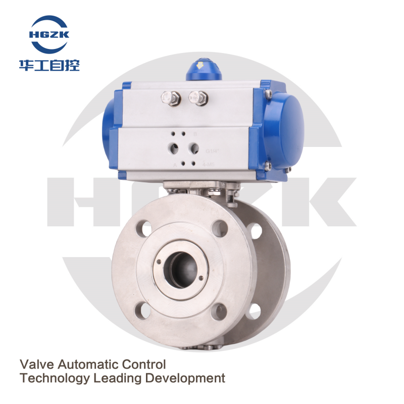 PQV-2PPH Pneumatic Italian-style Ultra-thin Ball Valve