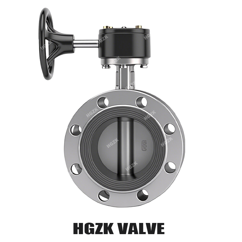 Turbine Stainless Steel Flange Butterfly Valve D341X-16P