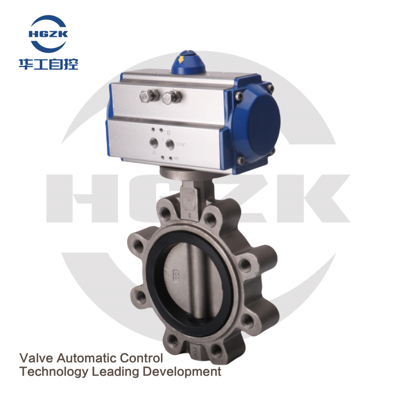 PDV-7QQX ANSI Pneumatic Lug Type Marine Butterfly Valve
