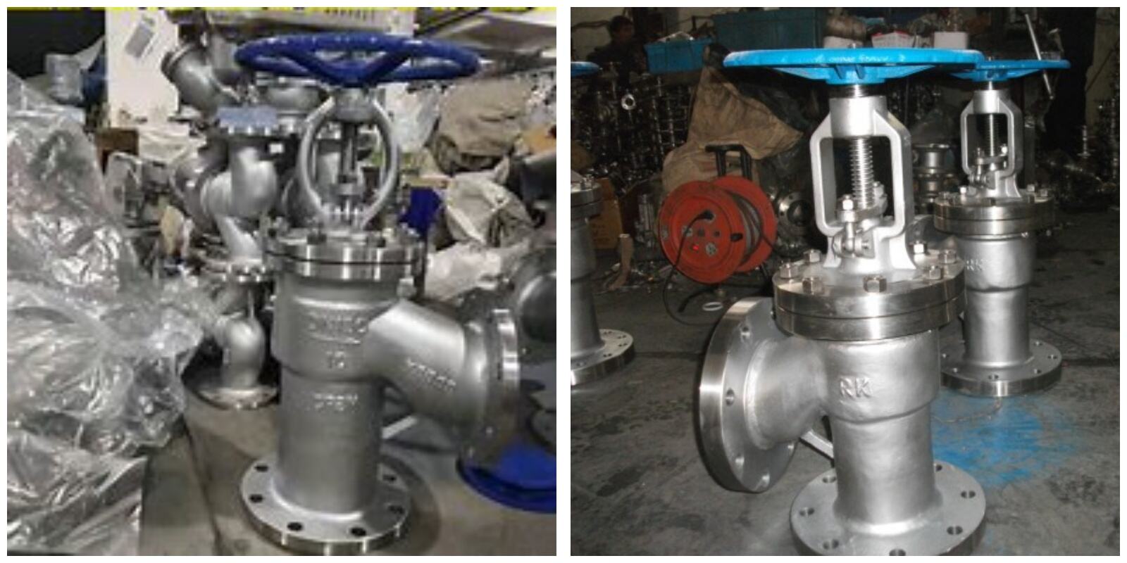 Angle Helium Globe Valve