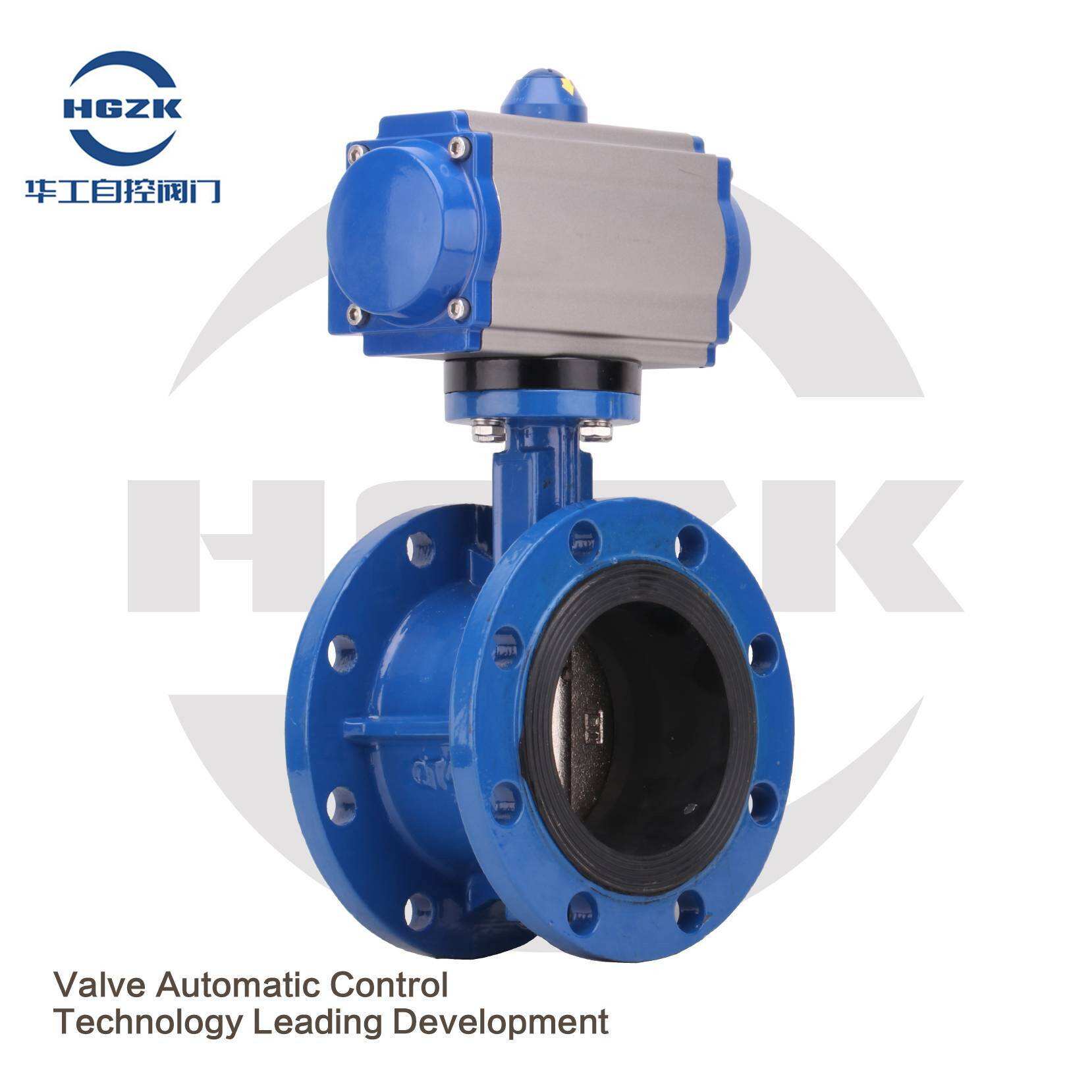 PDV-2QQX Pneumatic Flange Butterfly Valve