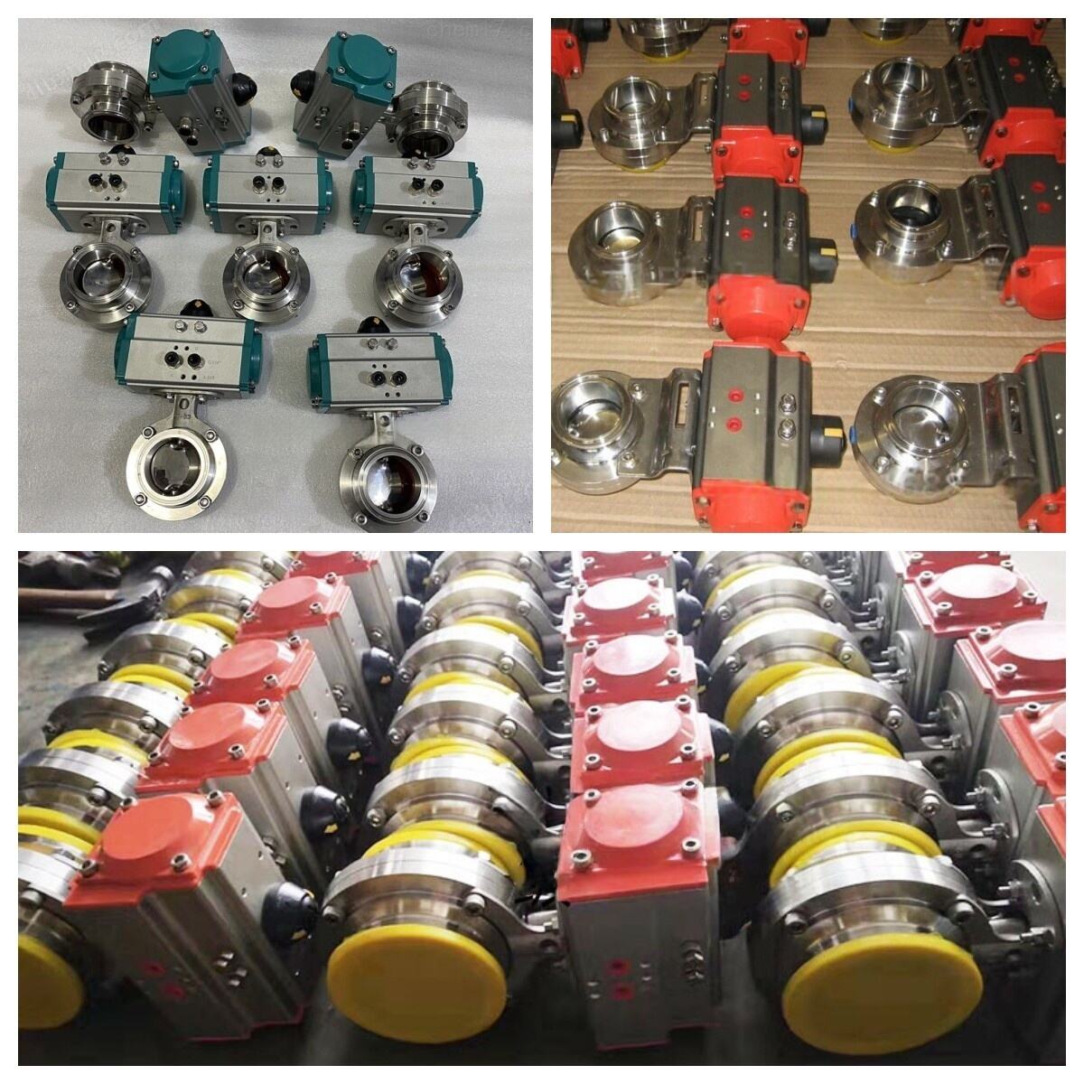 PDV-6PPG Pneumatic Sanitary Quick-install Butterfly Valve