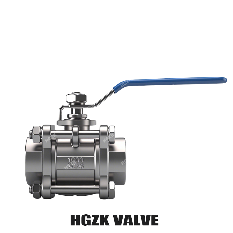 3-piece Stainless Steel Ball Valve