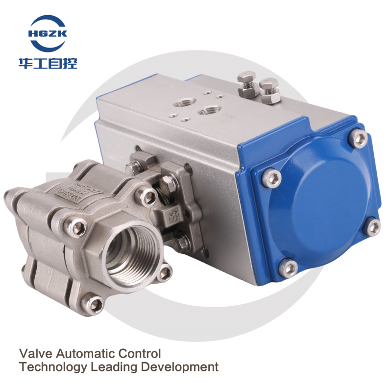 PQV-1PPL Pneumatic High Pressure Threaded Ball Valve