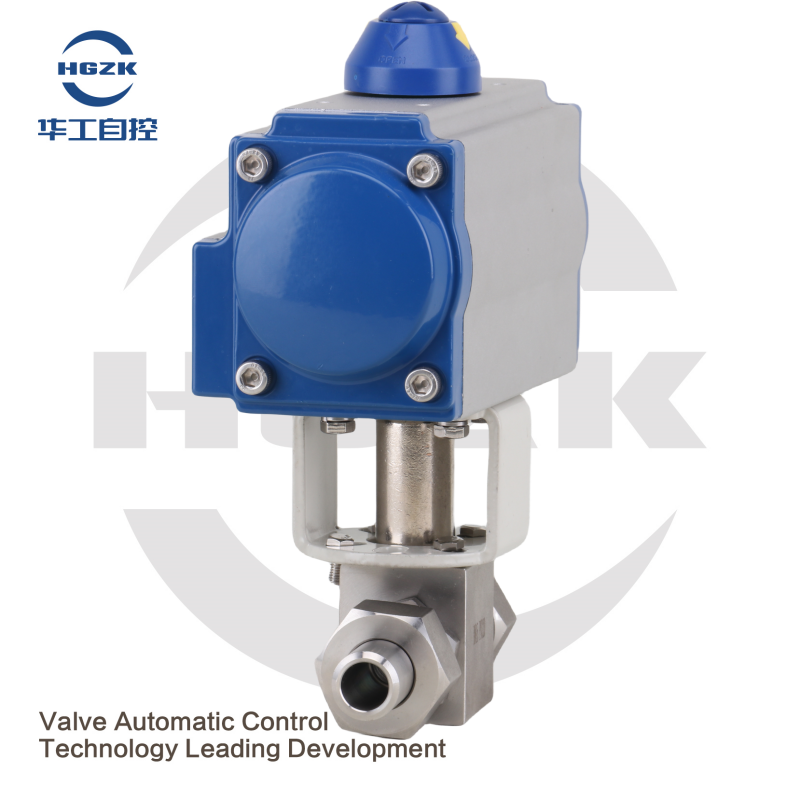 PQV-4PPL Pneumatic High Pressure Ball Valve