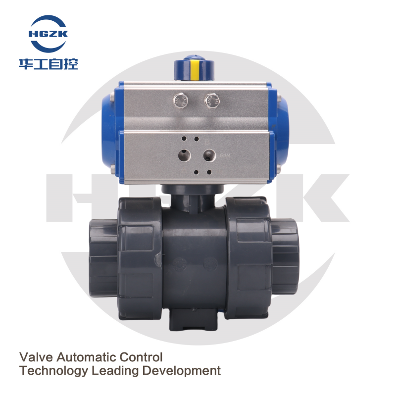 PQV-8UUX Pneumatic UPVC Ball Valve
