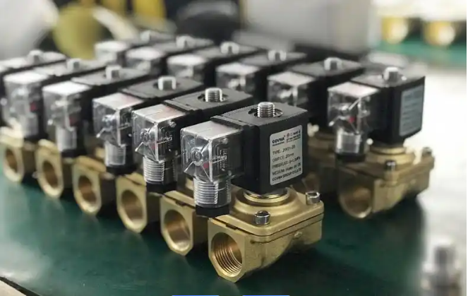 DN15DN25 Brass Solenoid Switch Valve Normally Closed 2W Water Valve Air Valve