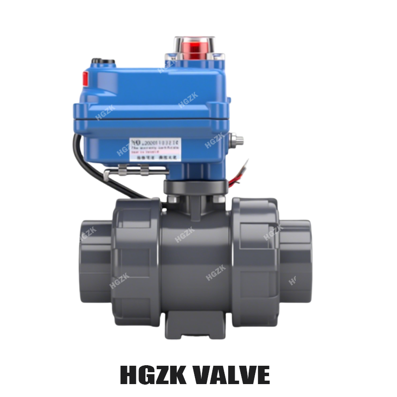 EQV-8UUX Electric UPVC Ball Valve