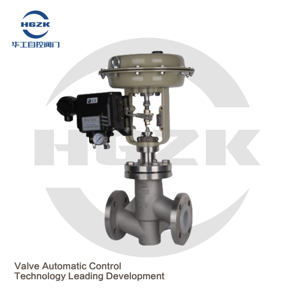 Pneumatic Diaphragm Fluorine Lined Bellows Regulating Valve
