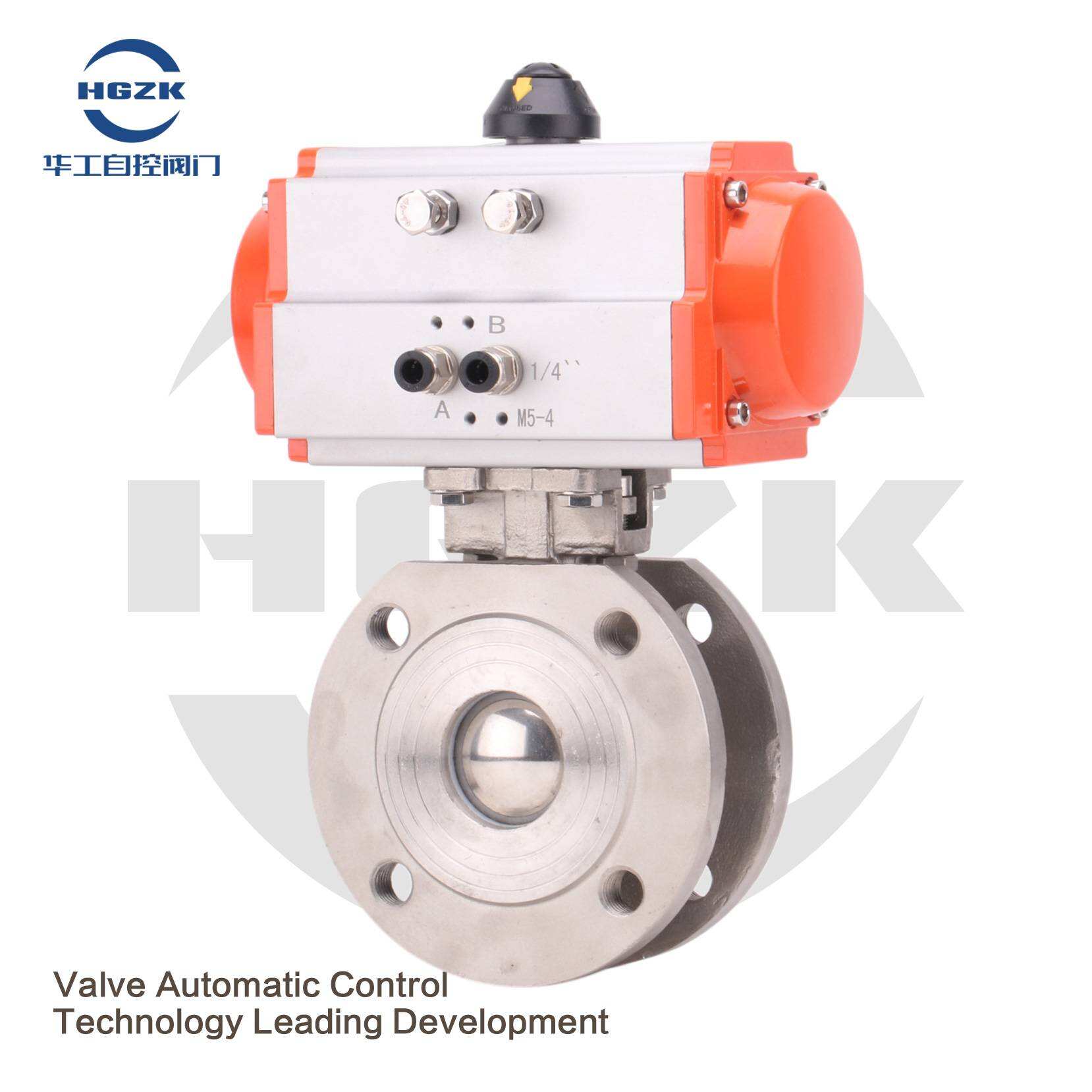 PQV-2PPH Pneumatic Italian Ultra-thin Ball Valve