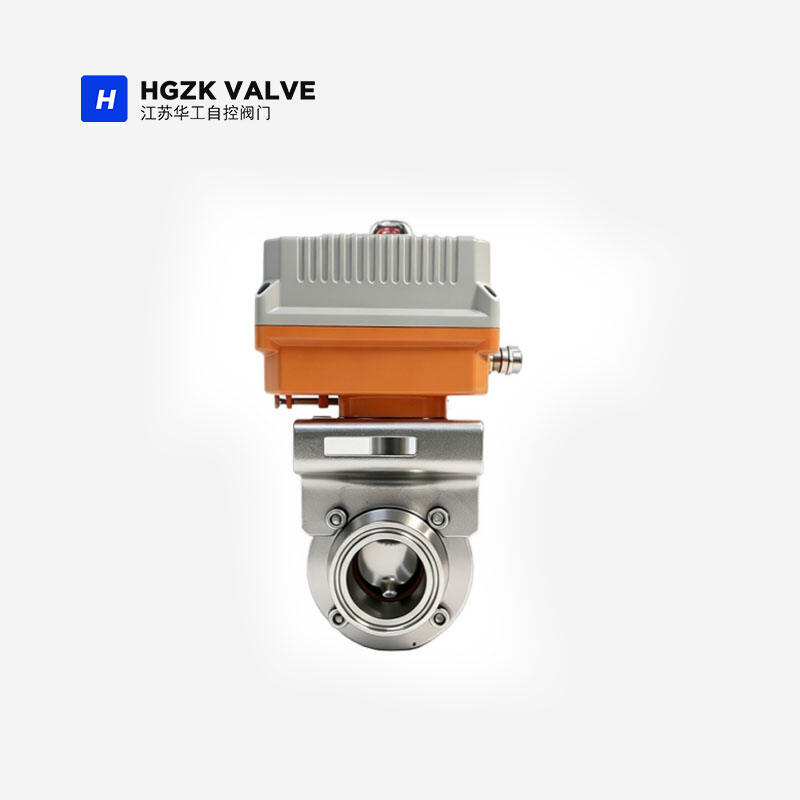 Sanitary Clamp-End Butterfly Valve