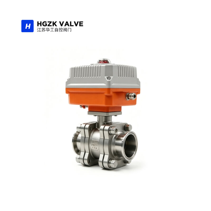 3-Piece Clamp-End Ball Valve