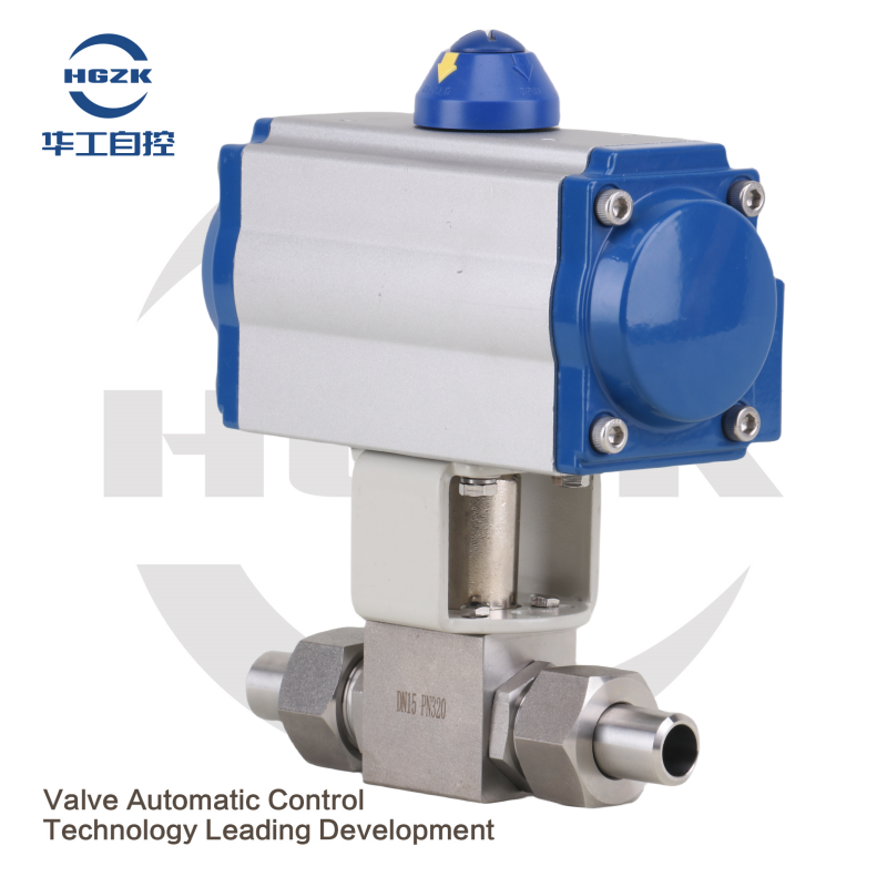 PQV-4PPL Pneumatic High Pressure Ball Valve