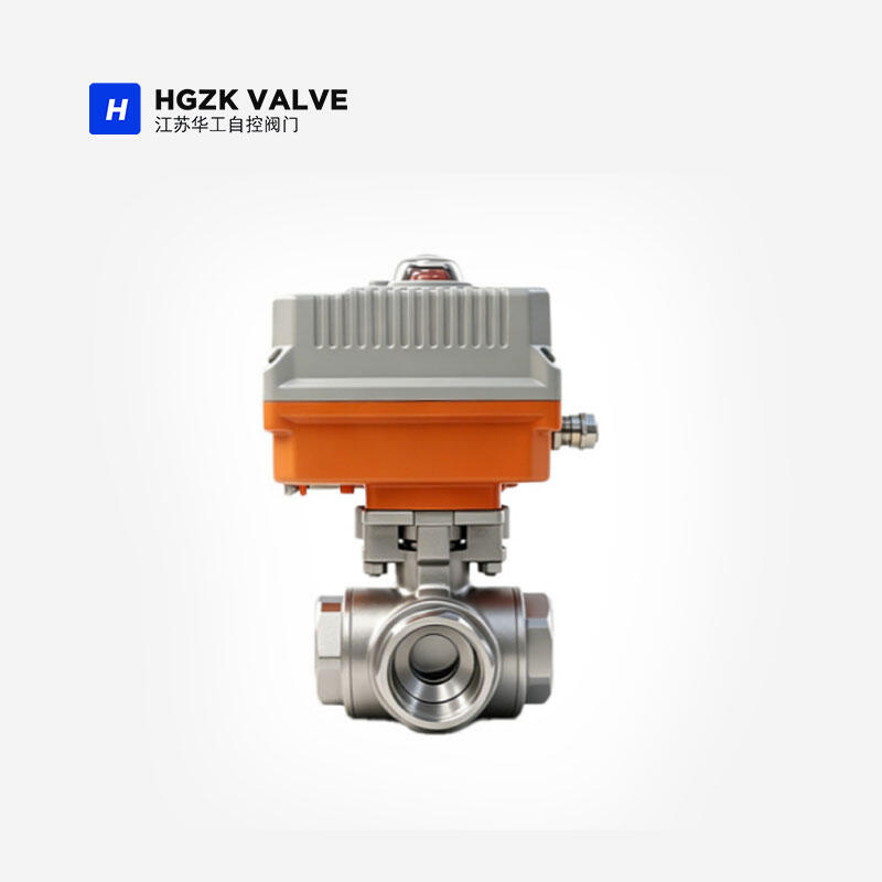 4-Way Threaded Ball Valve