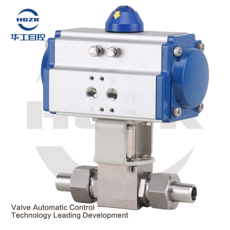 PQV-4PPL Pneumatic High Pressure Ball Valve