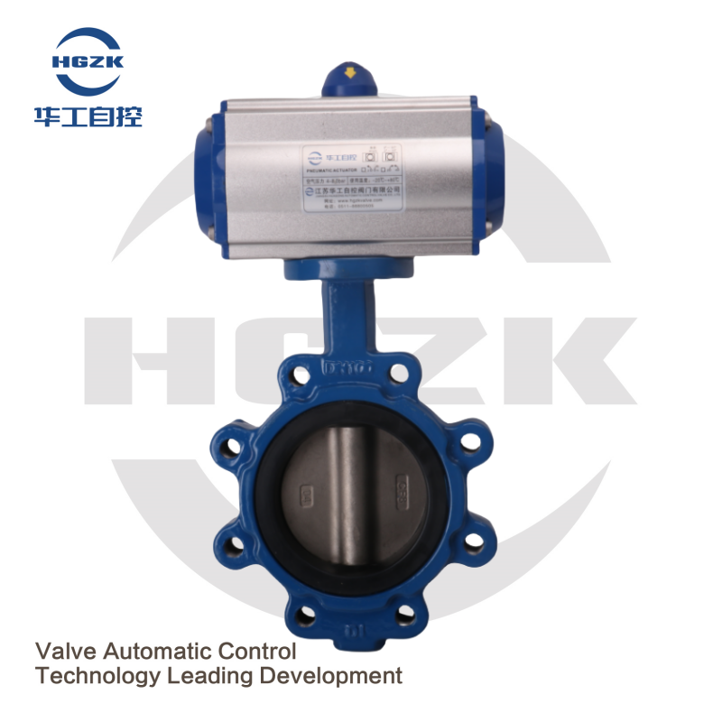 PDV-7QQX ANSI Pneumatic Lug Type Marine Butterfly Valve