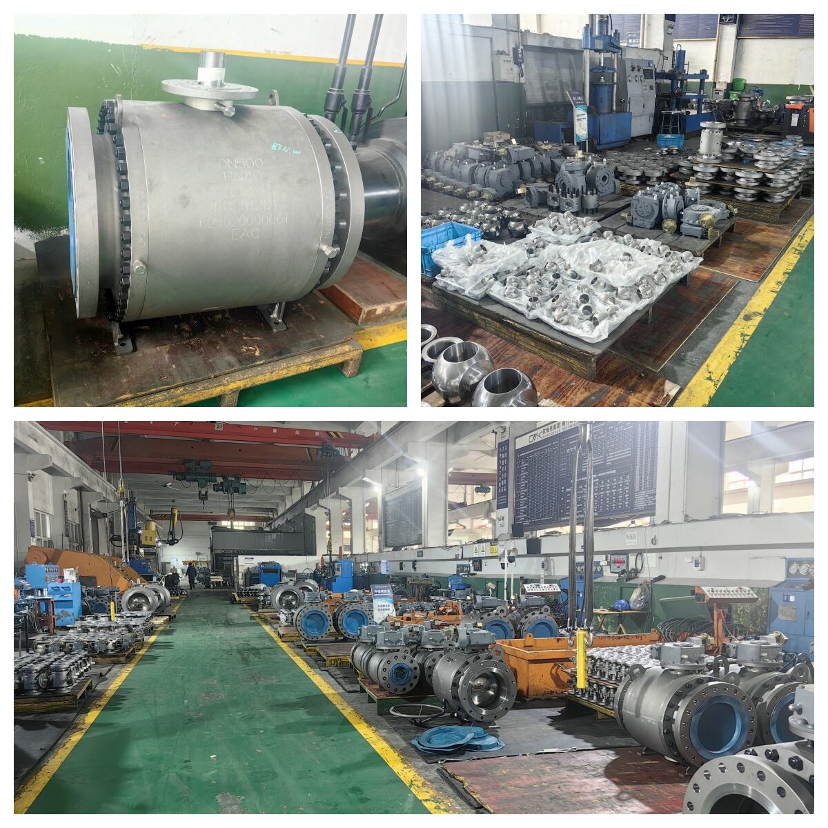 Q347F High Pressure Flange Ball Valve
