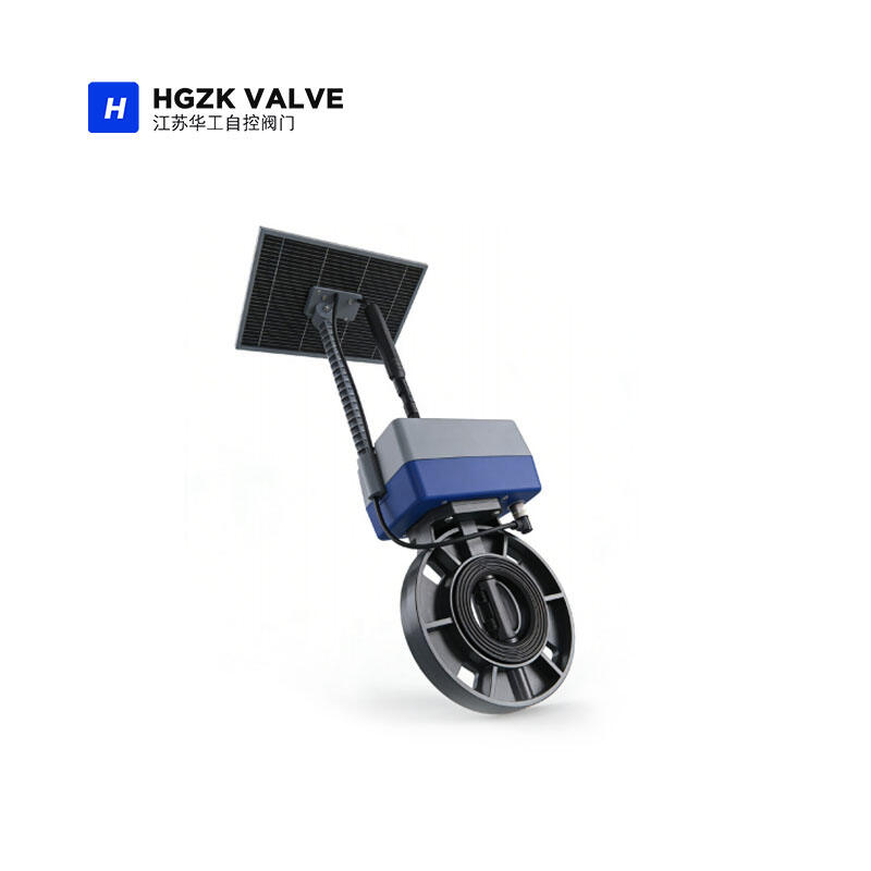Solar Electric Plastic Butterfly Valve