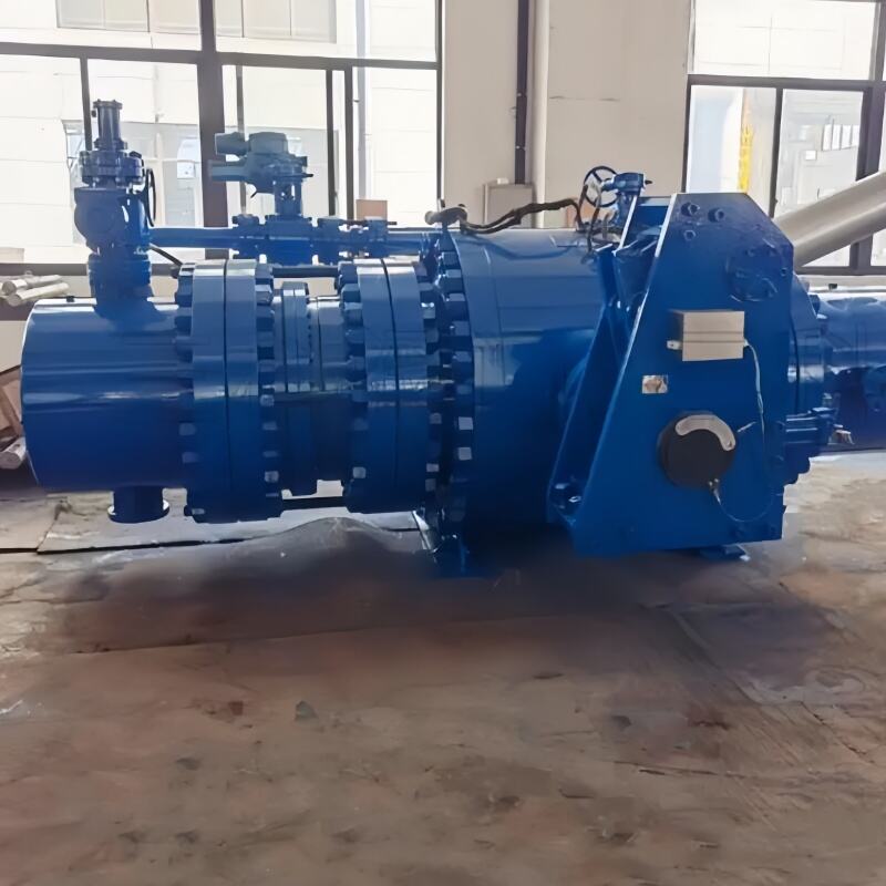 Water turbine inlet heavy hammer hydraulic control ball valve